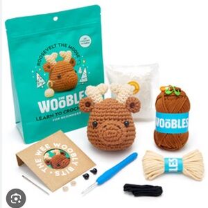 The woobles Roosevelt the moose crochet kit